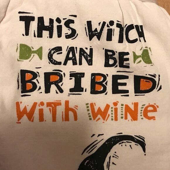 Dish Towel Halloween Kitchen Cotton Flour Sack Towel Set - Picture 2 of 10